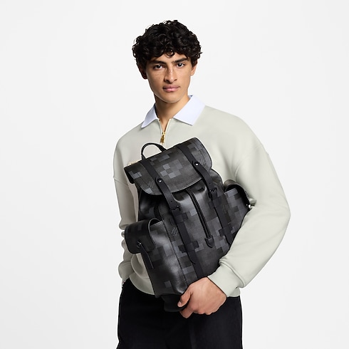 Mochila Christopher MM Damoflage Bolsos y pequeña marroquinería Bolso de hombre LV Icons | LOUIS VUITTON (Zoom de producto)