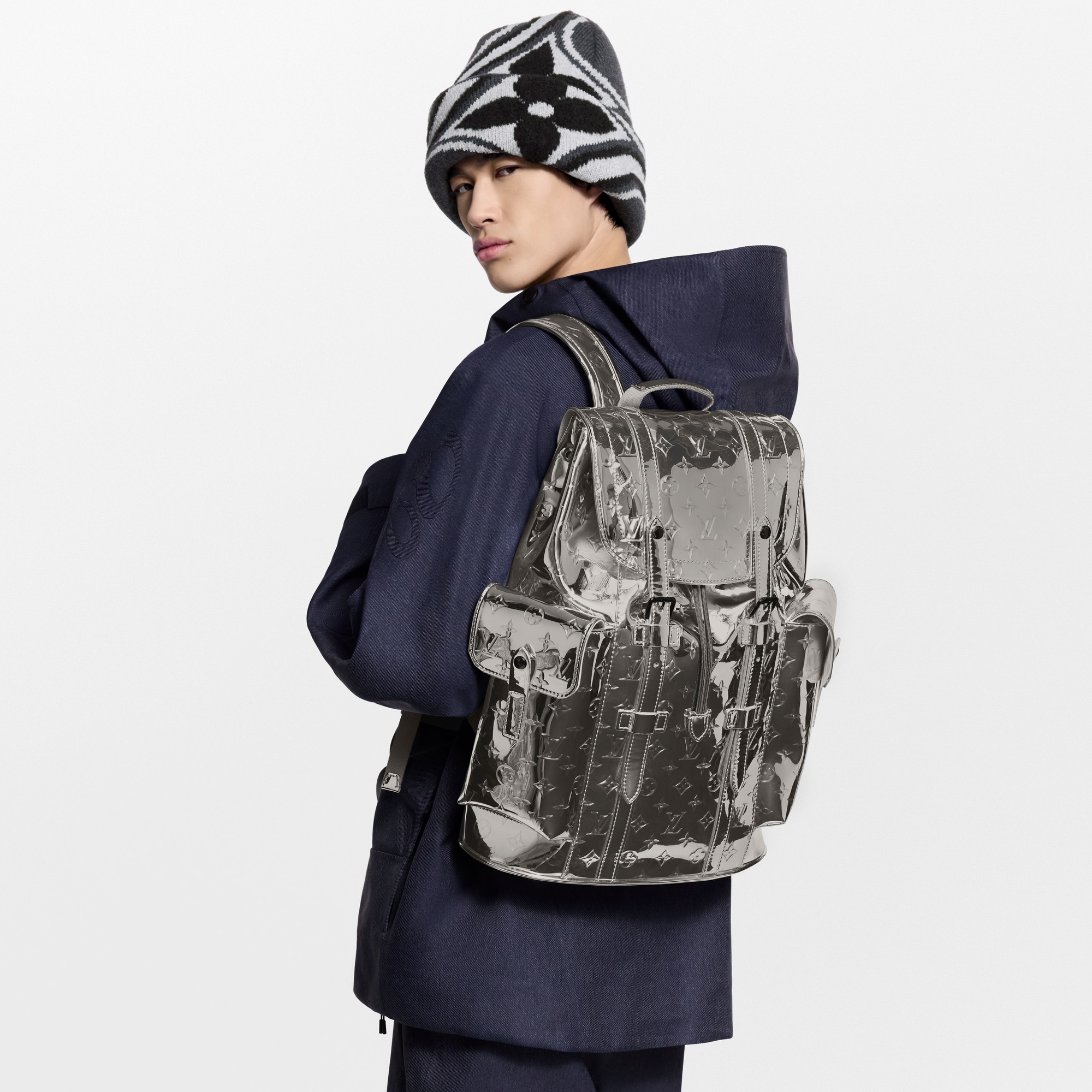Mochila Christopher MM Monogram Other Bolsos y pequeña marroquinería Bolso de hombre LV Icons | LOUIS VUITTON (Zoom de producto)
