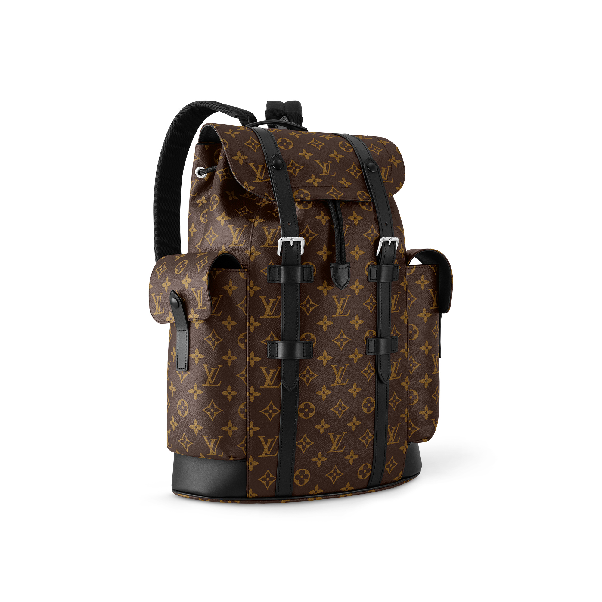 Mochila Christopher MM Lona Monogram Macassar Hombre Viaje Todo el equipaje y accesorios | LOUIS VUITTON (Zoom de producto)