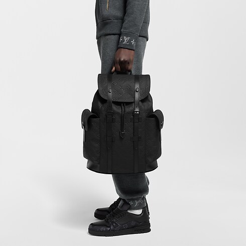 Mochila Christopher MM Monogram Piel Taurillon Hombre Bolsos Todos los bolsos | LOUIS VUITTON (Zoom de producto)