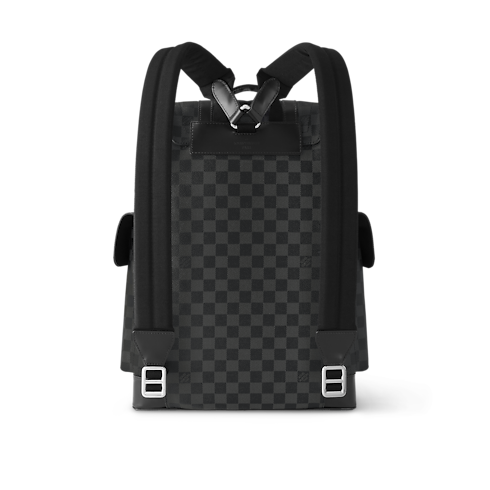 Mochila Christopher MM Toile Damier Graphite Hombre Viaje Todo el equipaje y accesorios | LOUIS VUITTON (Zoom de producto)