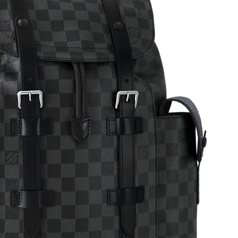 Mochila Christopher MM Toile Damier Graphite Hombre Viaje Todo el equipaje y accesorios | LOUIS VUITTON (Zoom de producto)