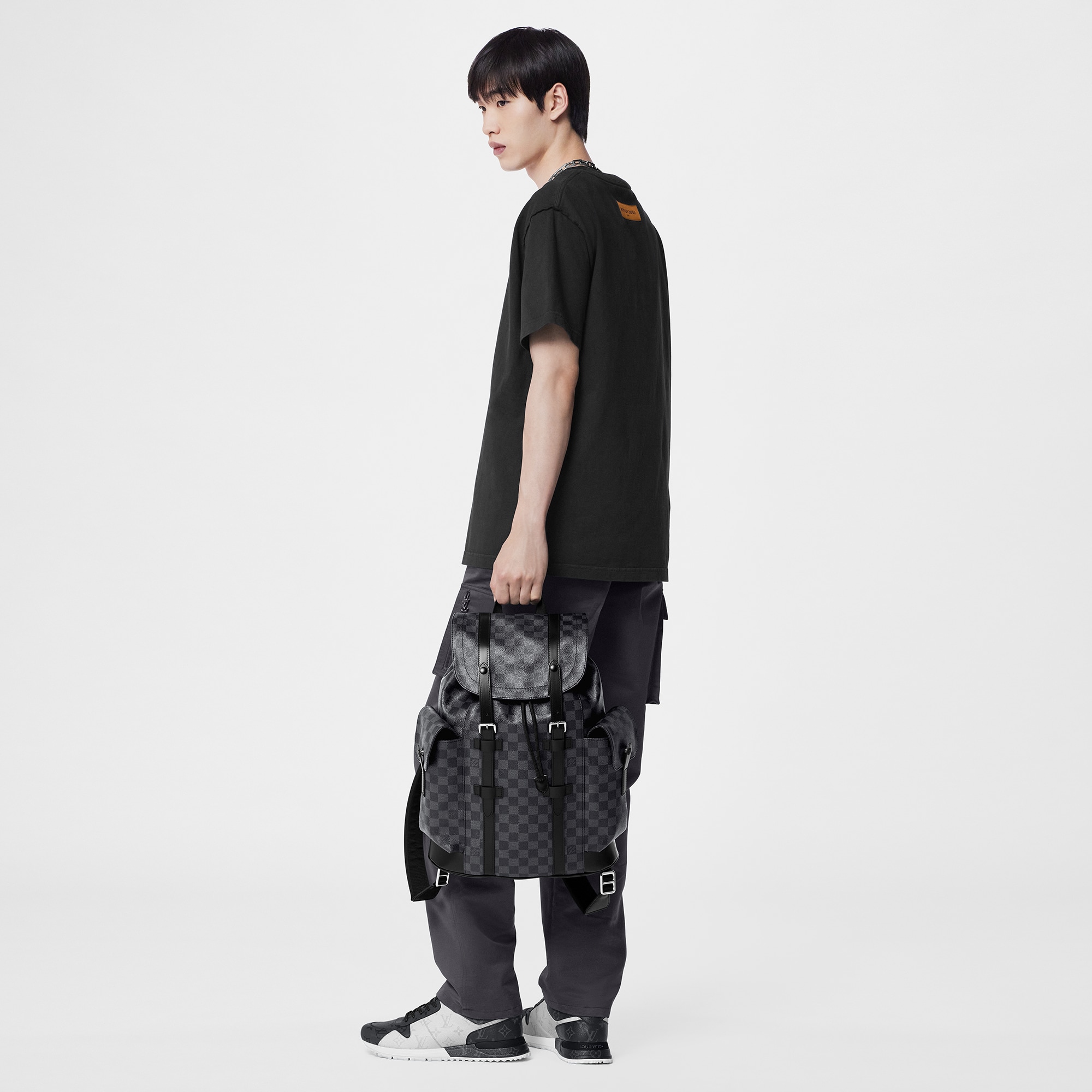 Mochila Christopher MM Lona Damier Graphite Hombre Viaje Todo el equipaje y accesorios | LOUIS VUITTON (Zoom de producto)