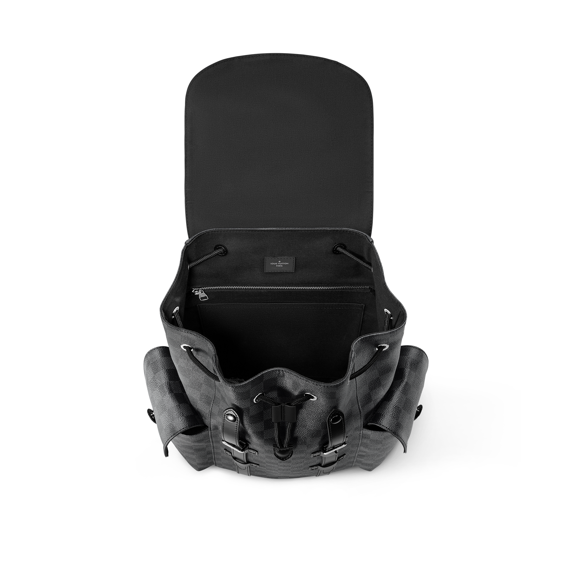 Mochila Christopher MM Lona Damier Graphite Hombre Viaje Todo el equipaje y accesorios | LOUIS VUITTON (Zoom de producto)