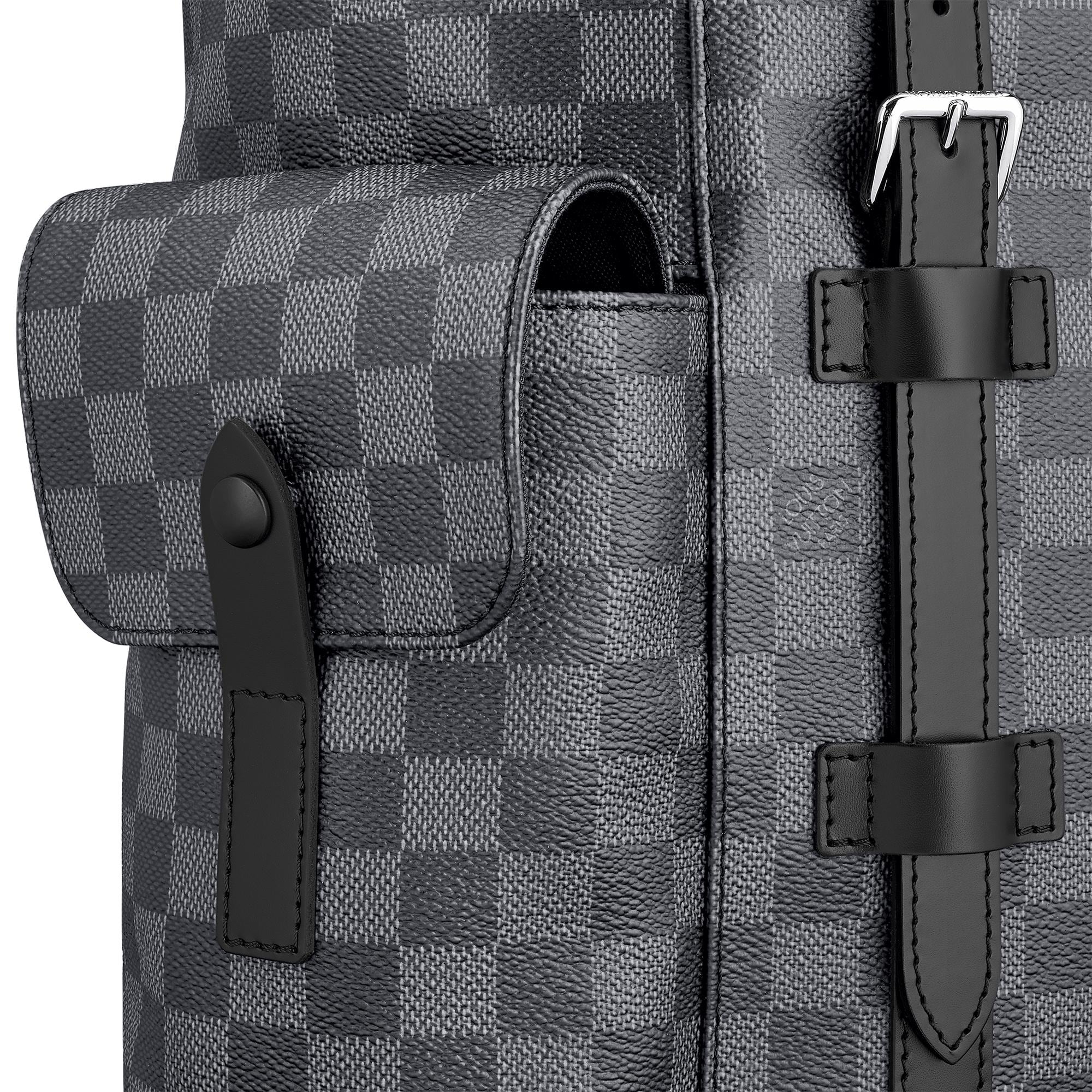 Mochila Christopher MM Lona Damier Graphite Hombre Viaje Todo el equipaje y accesorios | LOUIS VUITTON (Zoom de producto)