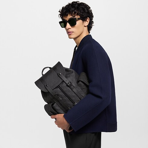 Mochila Christopher PM Monogram Piel Taurillon Hombre Bolsos Todas las colecciones | LOUIS VUITTON (Zoom de producto)