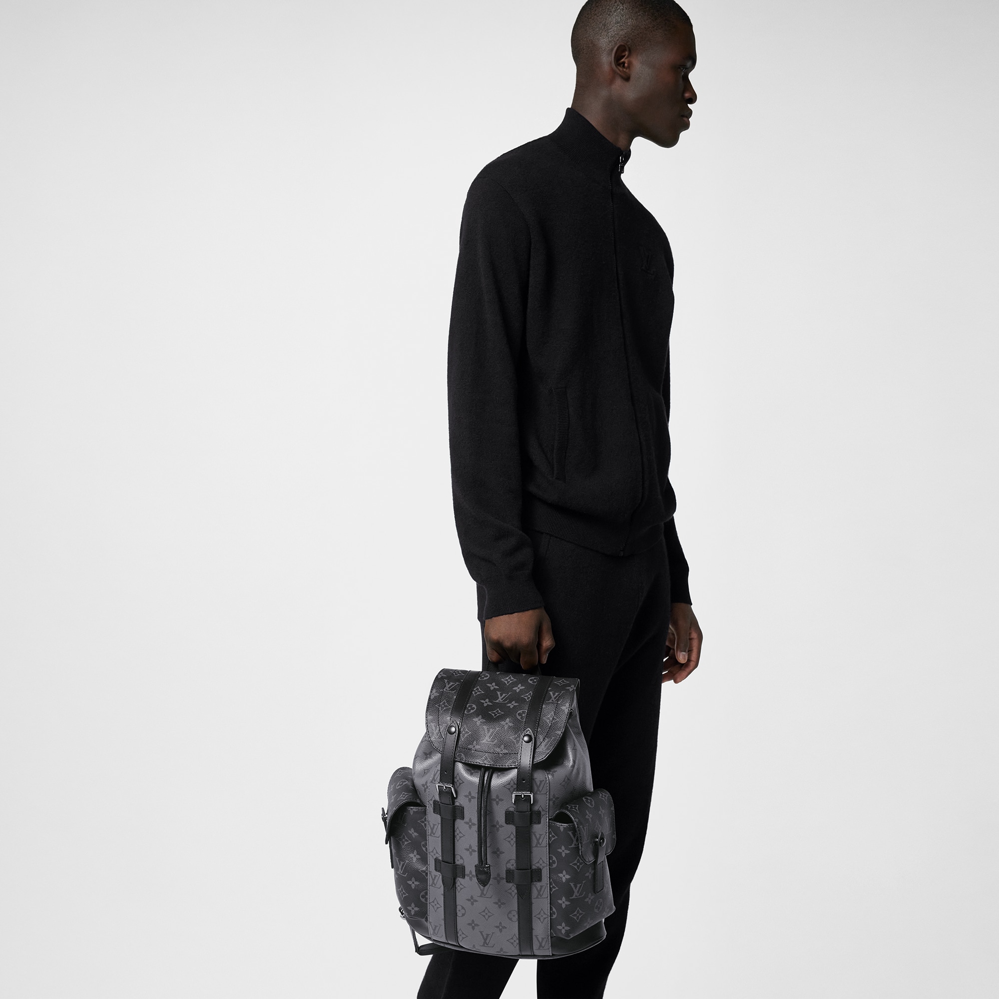 Mochila Christopher PM Monogram Eclipse Hombre Bolsos Todas las colecciones | LOUIS VUITTON (Zoom de producto)