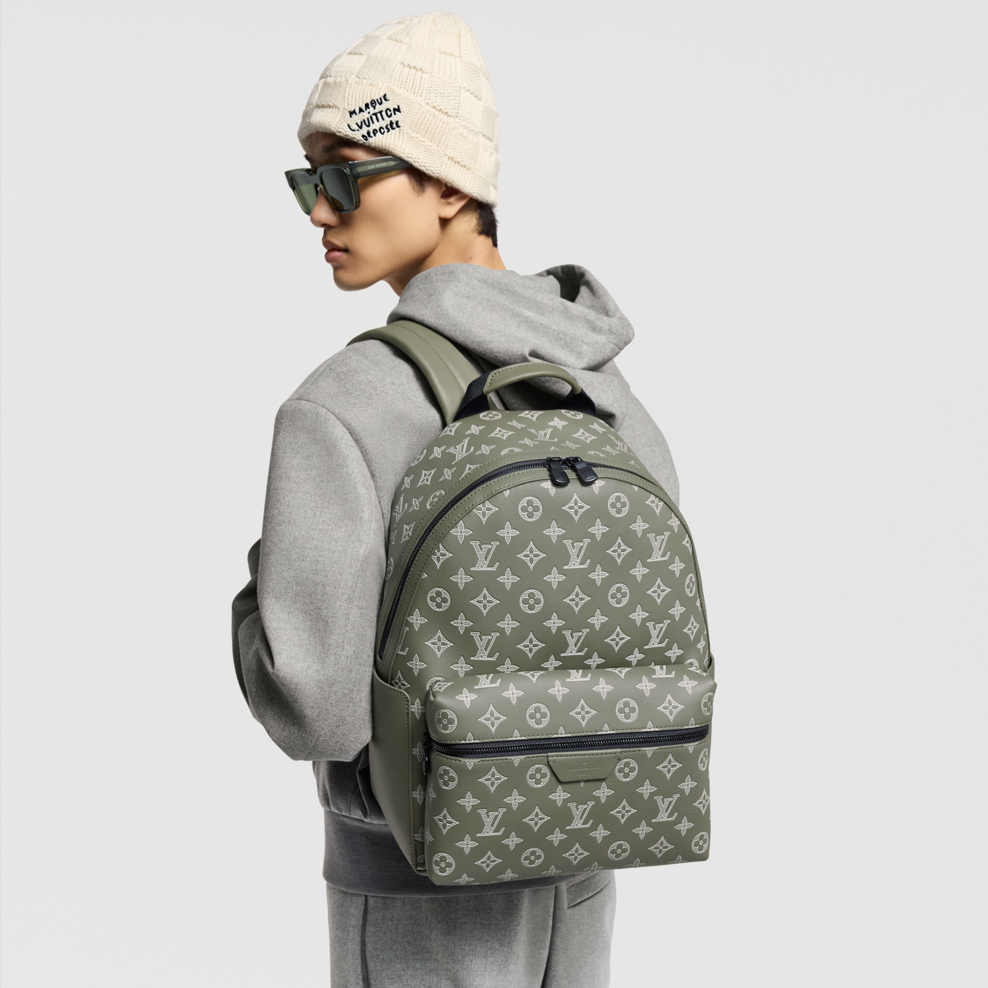 Mochila Discovery PM Monogram Shadow Hombre Bolsos Todos los bolsos | LOUIS VUITTON (Zoom de producto)