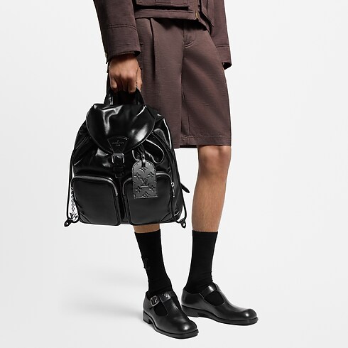 Mochila Montsouris Cargo Autres Cuirs Bolsos y pequeña marroquinería Bolso de hombre Novedades | LOUIS VUITTON (Zoom de producto)