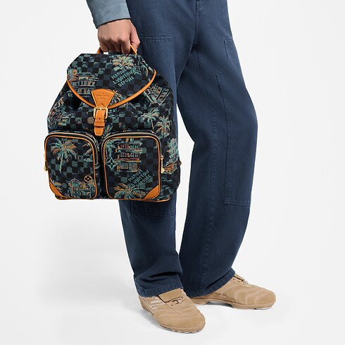 Mochila Montsouris Cargo Otro Damier Bolsos y pequeña marroquinería Bolso de hombre Novedades | LOUIS VUITTON (Zoom de producto)