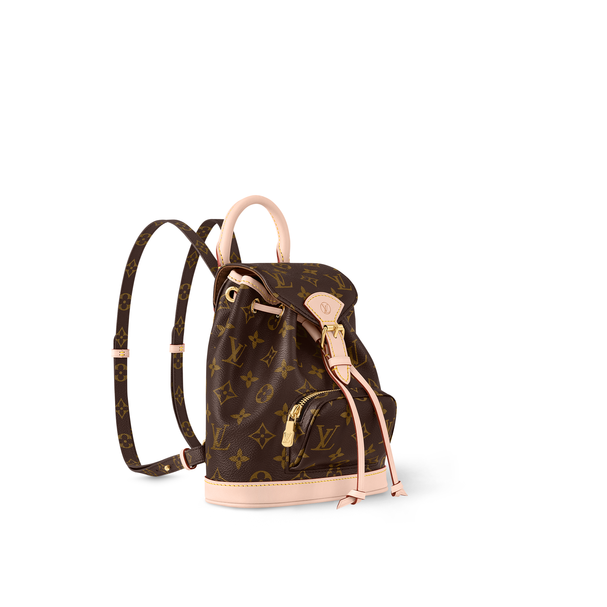 Mochila Montsouris Mini Lona Monogram Mujer Bolsos Bolsos | LOUIS VUITTON (Zoom de producto)