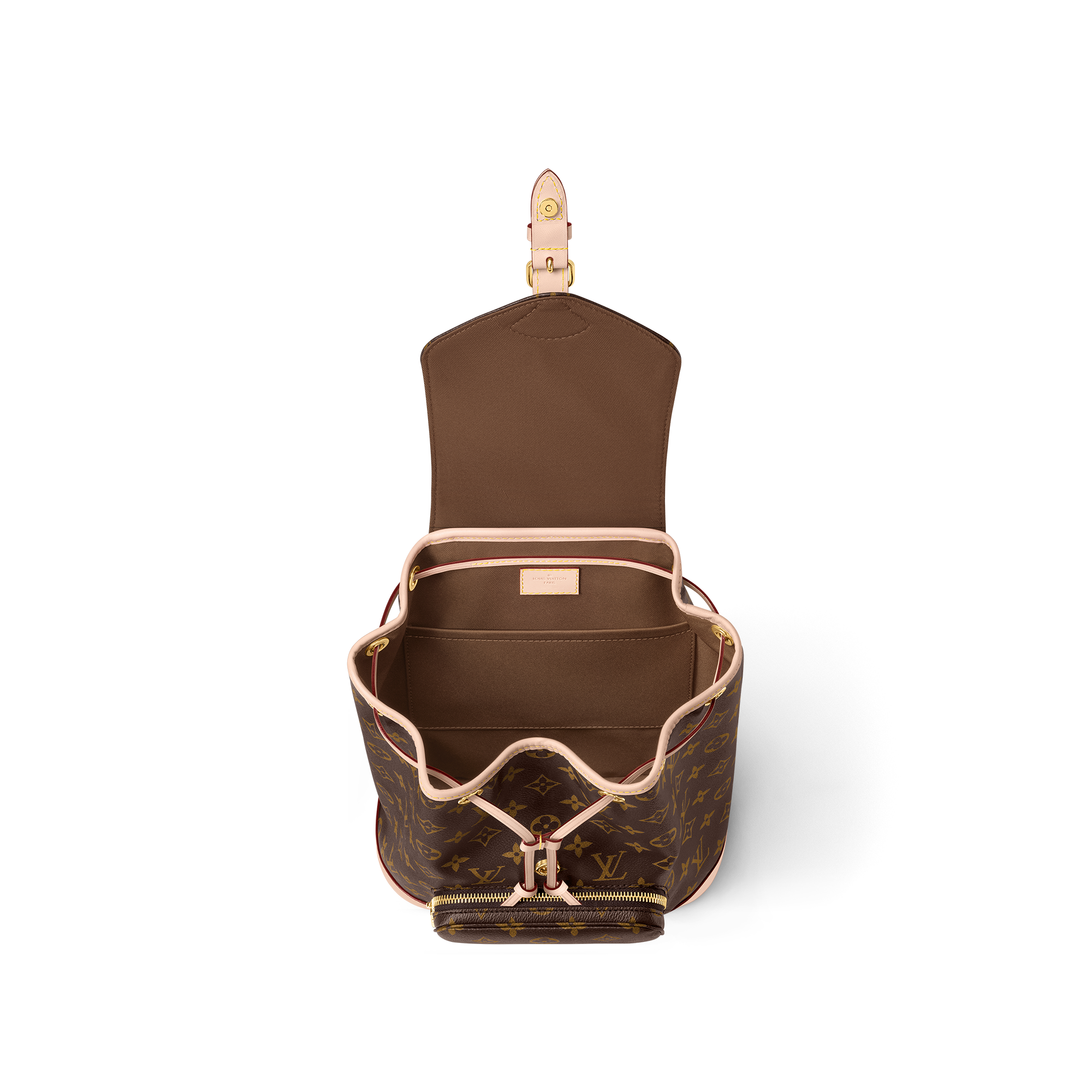 Mochila Montsouris MM Lona Monogram Mujer Bolsos Bolsos | LOUIS VUITTON (Zoom de producto)