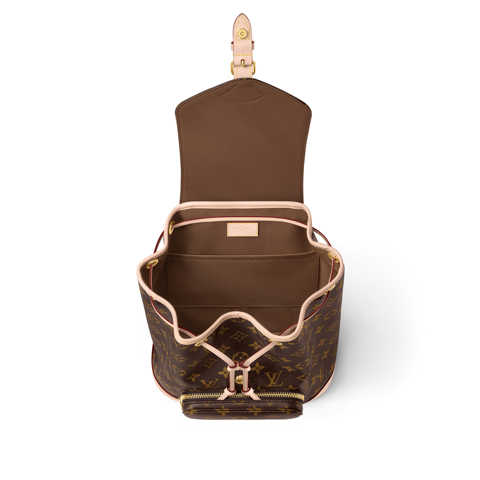 Mochila Montsouris PM Lona Monogram Mujer Bolsos Bolsos | LOUIS VUITTON (Zoom de producto)