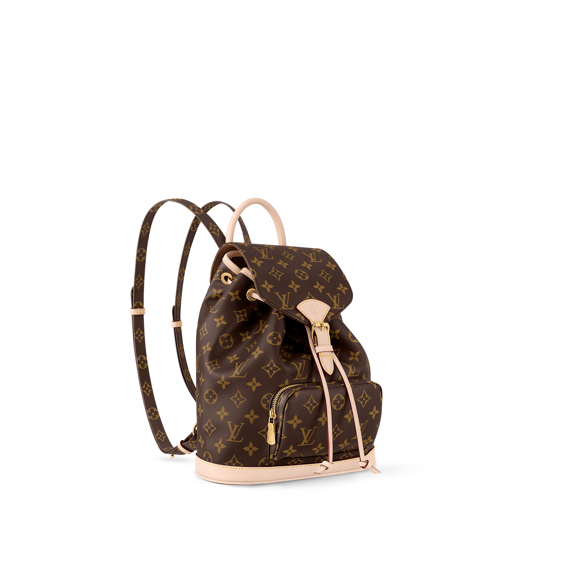 Mochila Montsouris PM Lona Monogram Mujer Bolsos Bolsos | LOUIS VUITTON (Zoom de producto)