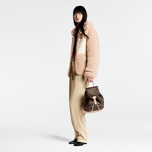 Mochila Montsouris PM Lona Monogram Mujer Bolsos Bolsos | LOUIS VUITTON (Zoom de producto)