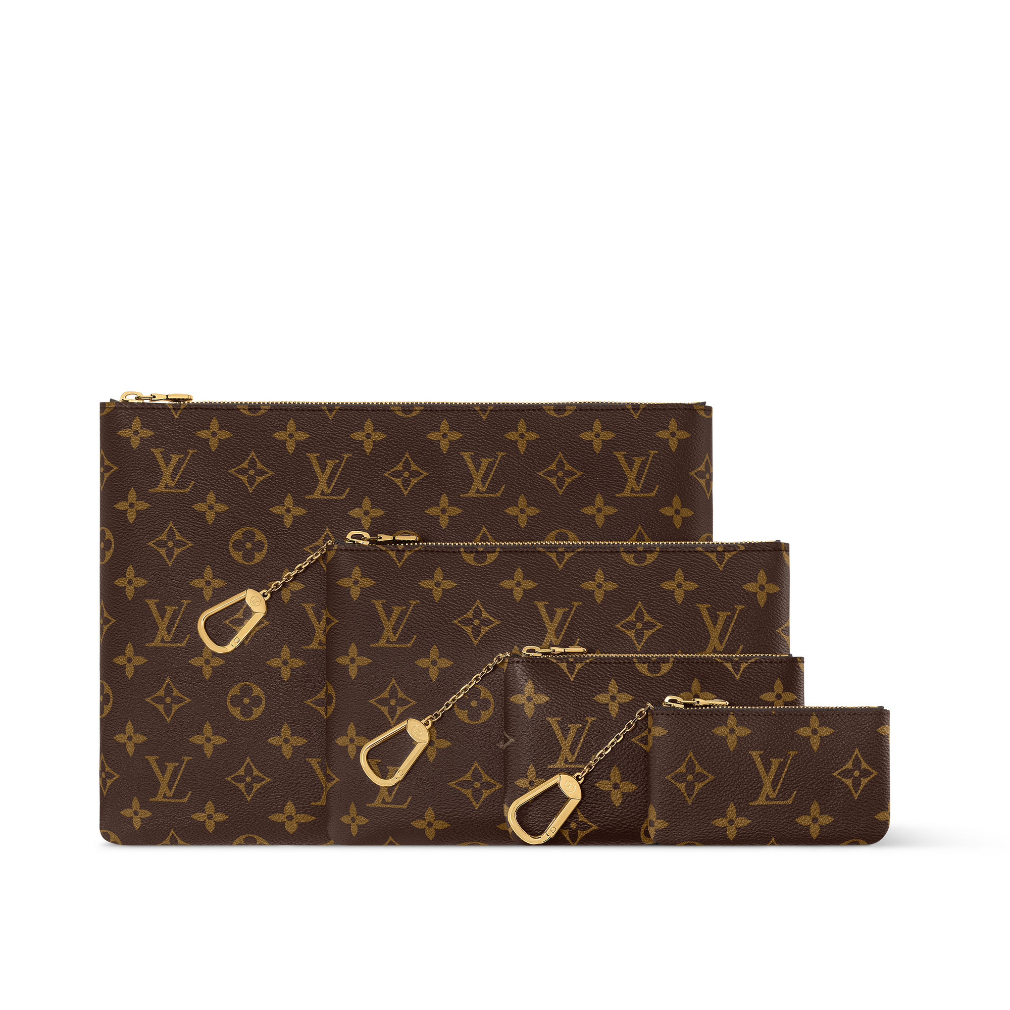 Monedero con llavero Lona Monogram Mujer Carteras y pequeña marroquinería Todas las carteras y pequeña marroquinería | LOUIS VUITTON (Zoom de producto)