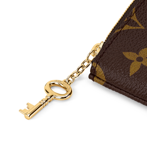 Monedero con llavero Key Pouch S Autres Toiles Monogram Mujer Carteras y pequeña marroquinería Tarjeteros y llaveros | LOUIS VUITTON (Zoom de producto)