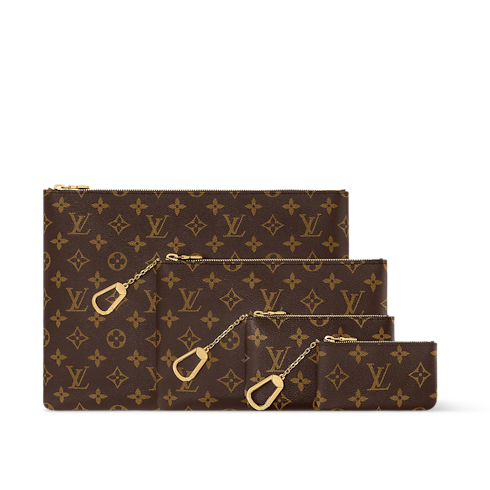 Monedero Key Pouch S Lona Monogram Mujer Carteras y pequeña marroquinería Todas las carteras y pequeña marroquinería | LOUIS VUITTON (Zoom de producto)