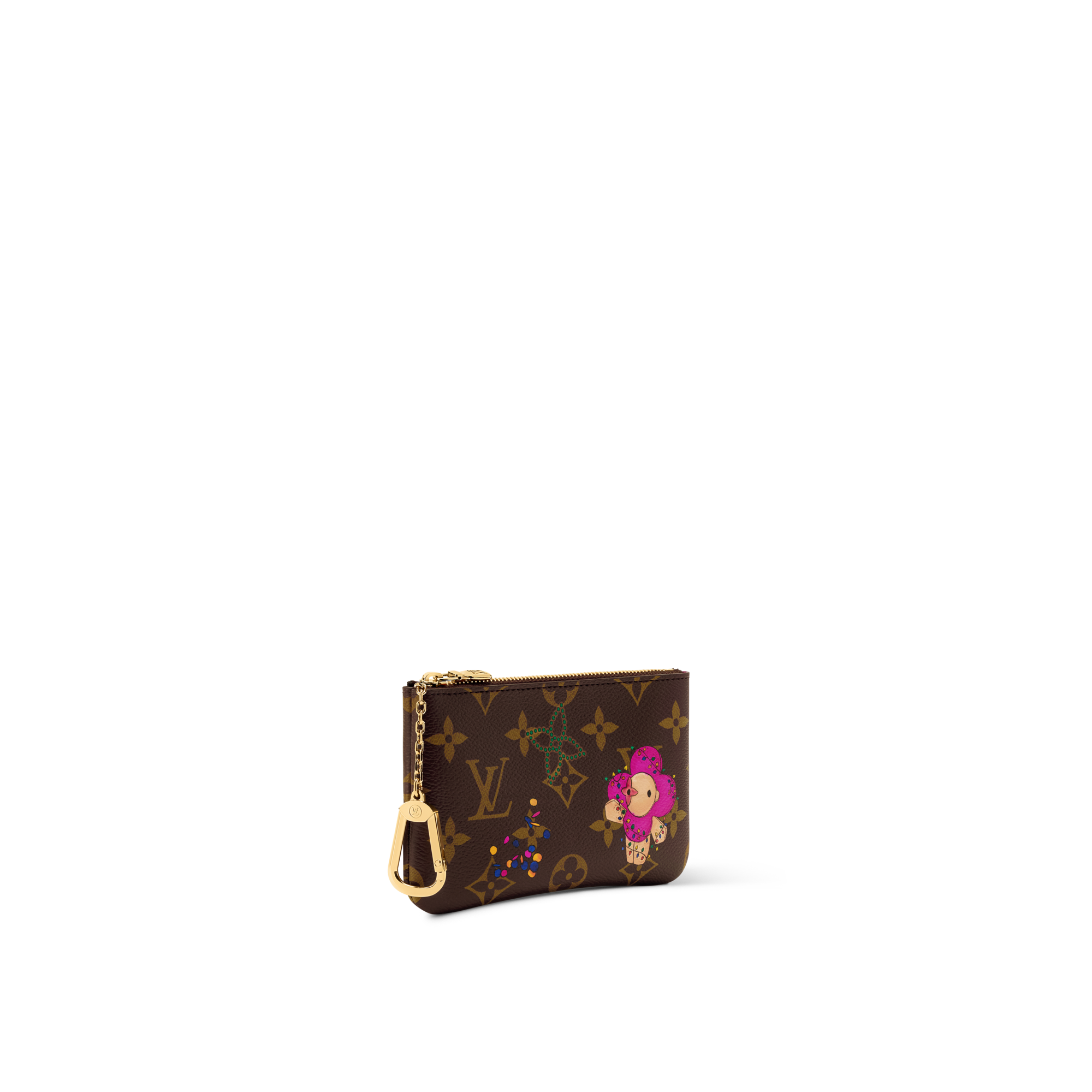 Monedero Key Pouch S Lona Monogram Mujer Carteras y pequeña marroquinería Tarjeteros y llaveros | LOUIS VUITTON (Zoom de producto)