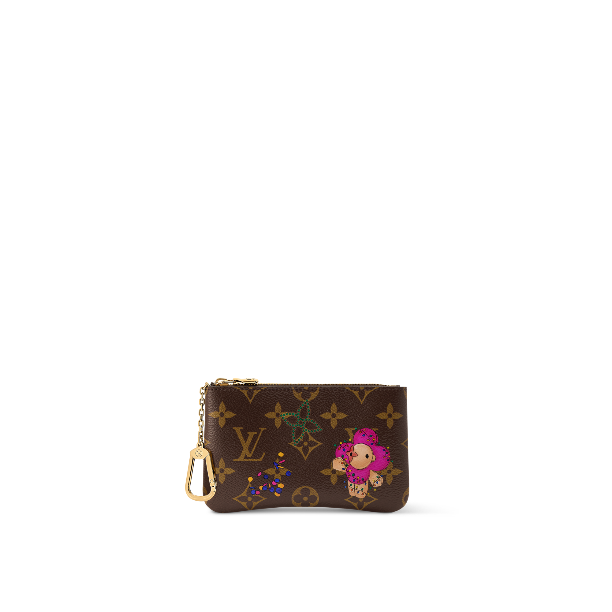 Monedero Key Pouch S Lona Monogram Mujer Carteras y pequeña marroquinería Tarjeteros y llaveros | LOUIS VUITTON (Zoom de producto)