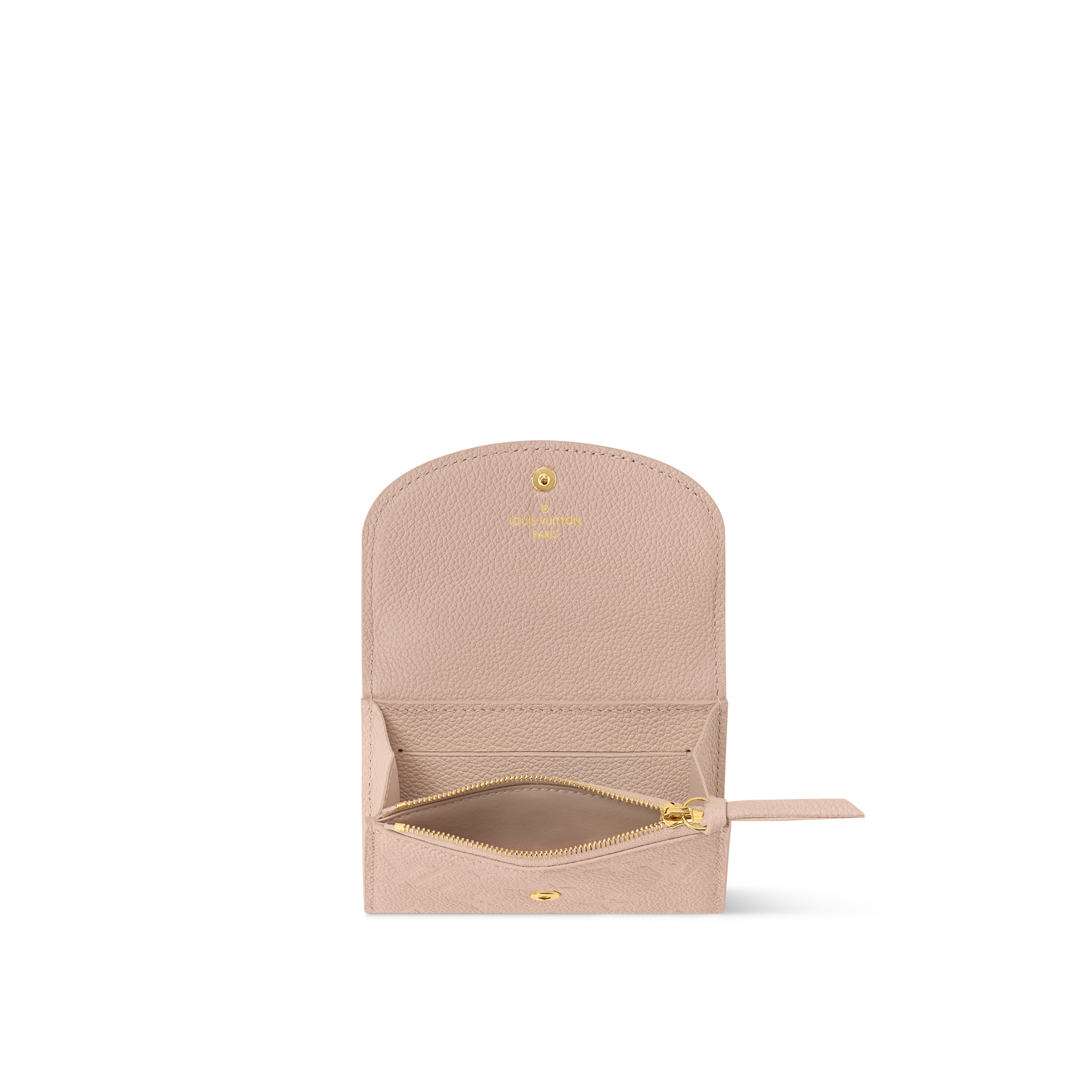 Monedero Rosalie Piel Monogram Empreinte Mujer Carteras y pequeña marroquinería Todas las carteras y pequeña marroquinería | LOUIS VUITTON (Zoom de producto)