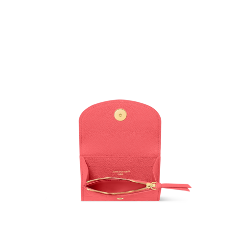 Monedero Rosalie Piel Monogram Empreinte Mujer Carteras y pequeña marroquinería Novedad | LOUIS VUITTON (Zoom de producto)