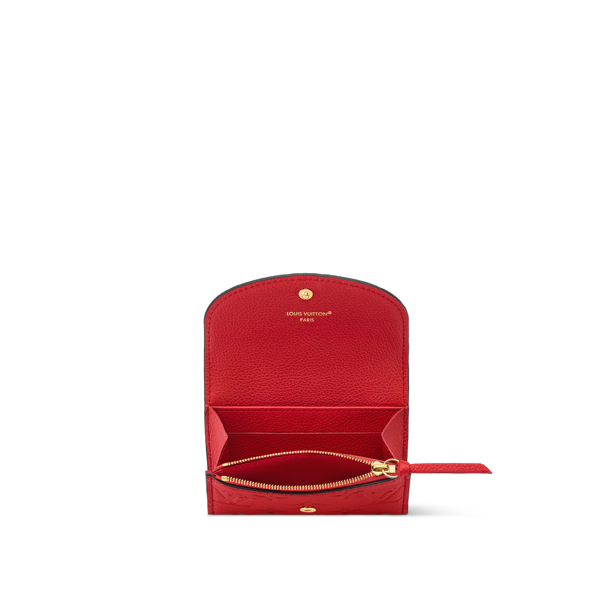 Monedero Rosalie Piel Monogram Empreinte Mujer Carteras y pequeña marroquinería Todas las carteras y pequeña marroquinería | LOUIS VUITTON (Zoom de producto)