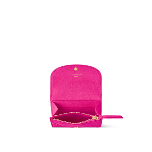 Monedero Rosalie Piel Monogram Empreinte Mujer Carteras y pequeña marroquinería Todas las carteras y pequeña marroquinería | LOUIS VUITTON (Zoom de producto)