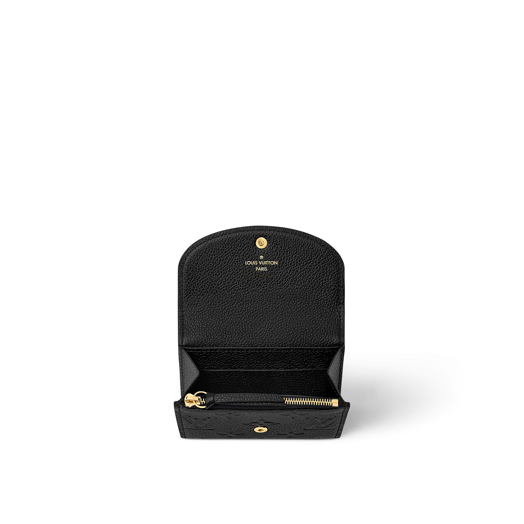 Monedero Rosalie Piel Monogram Empreinte Mujer Carteras y pequeña marroquinería Todas las carteras y pequeña marroquinería | LOUIS VUITTON (Zoom de producto)