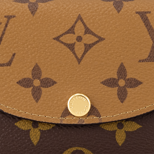 Monedero Rosalie Lona Monogram Reverse Canvas Mujer Carteras y pequeña marroquinería Todas las colecciones | LOUIS VUITTON (Zoom de producto)