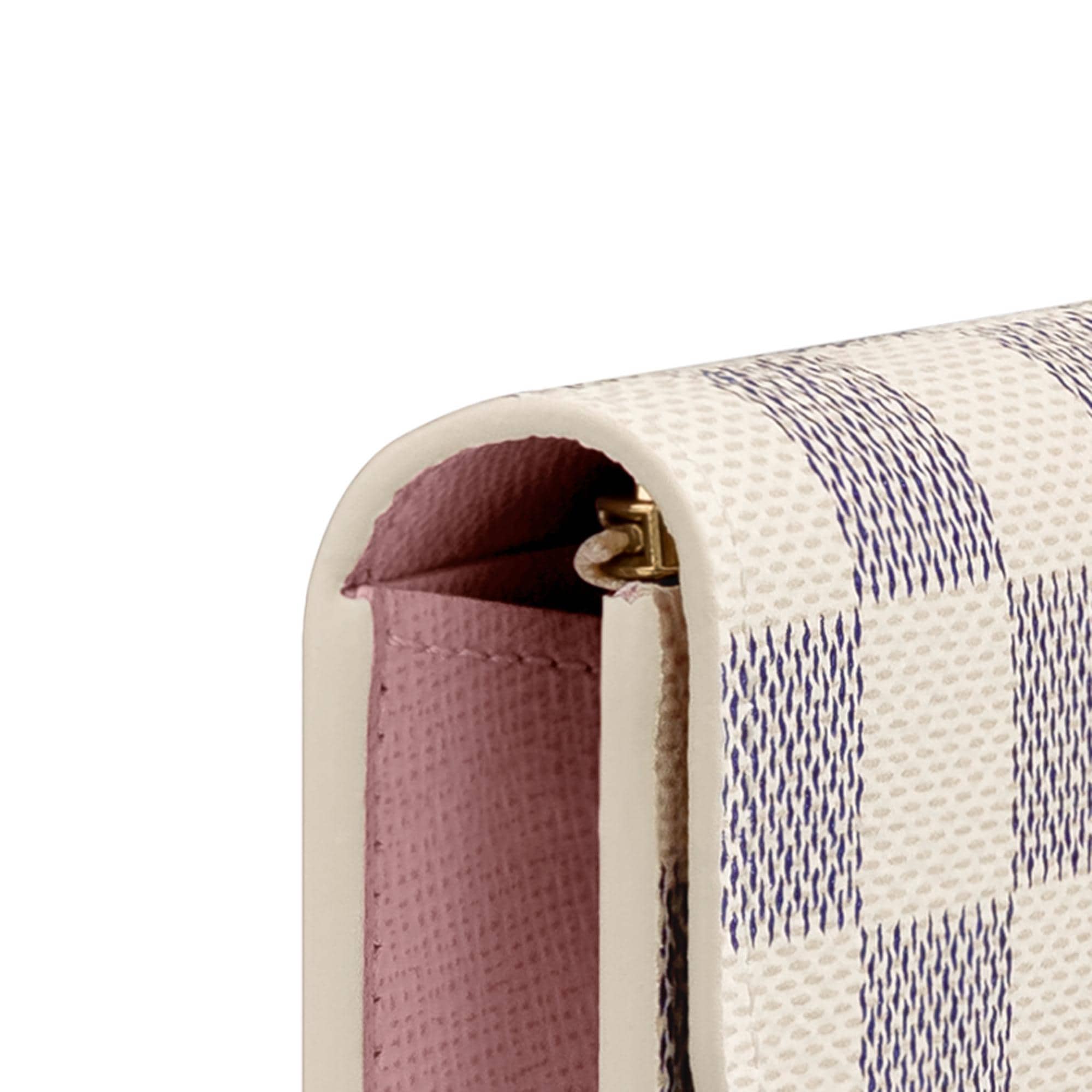 Monedero Rosalie Lona Damier Azur Mujer Carteras y pequeña marroquinería Todas las carteras y pequeña marroquinería | LOUIS VUITTON (Zoom de producto)