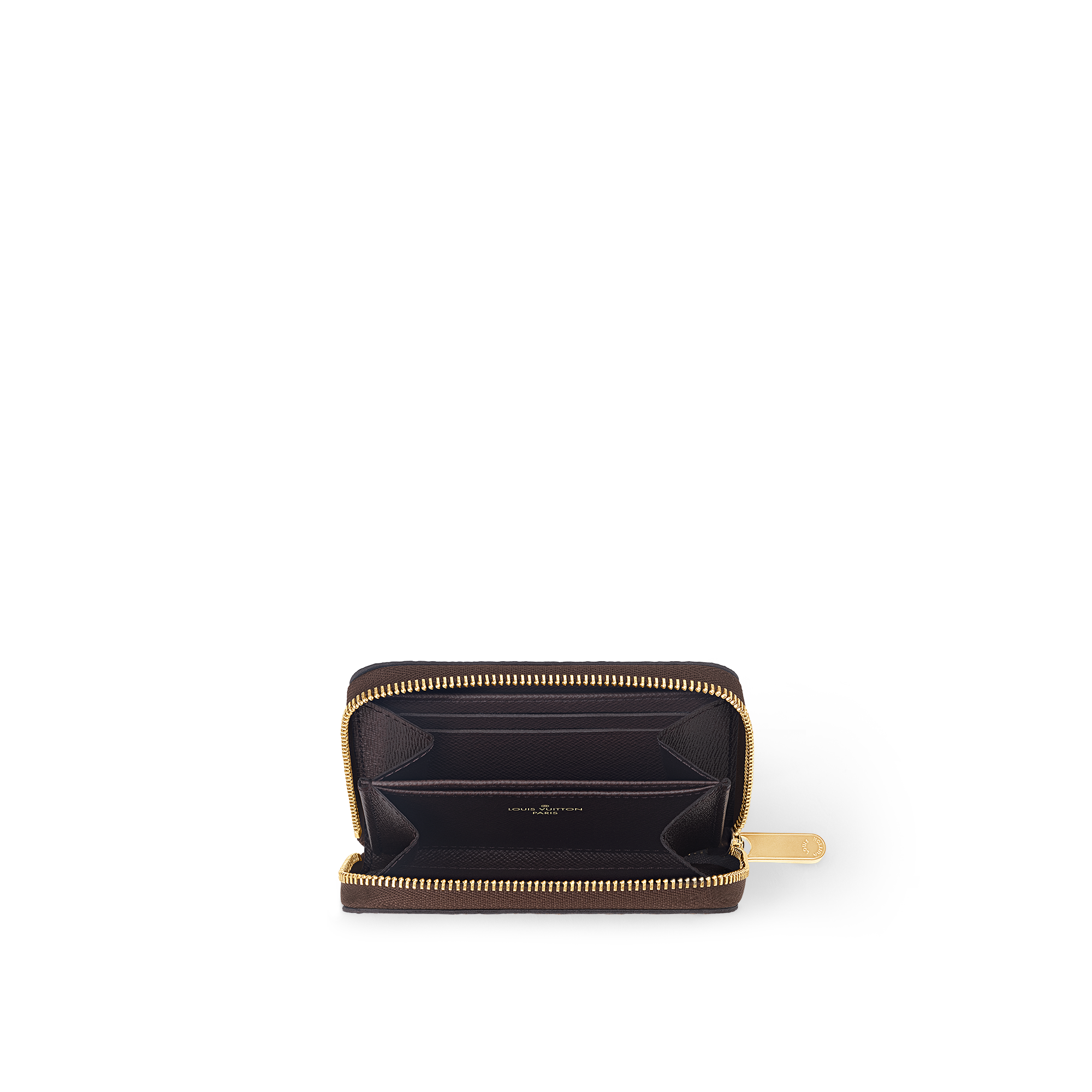 Monedero Zippy Lona Damier Ebène Mujer Carteras y pequeña marroquinería Todas las carteras y pequeña marroquinería | LOUIS VUITTON (Zoom de producto)