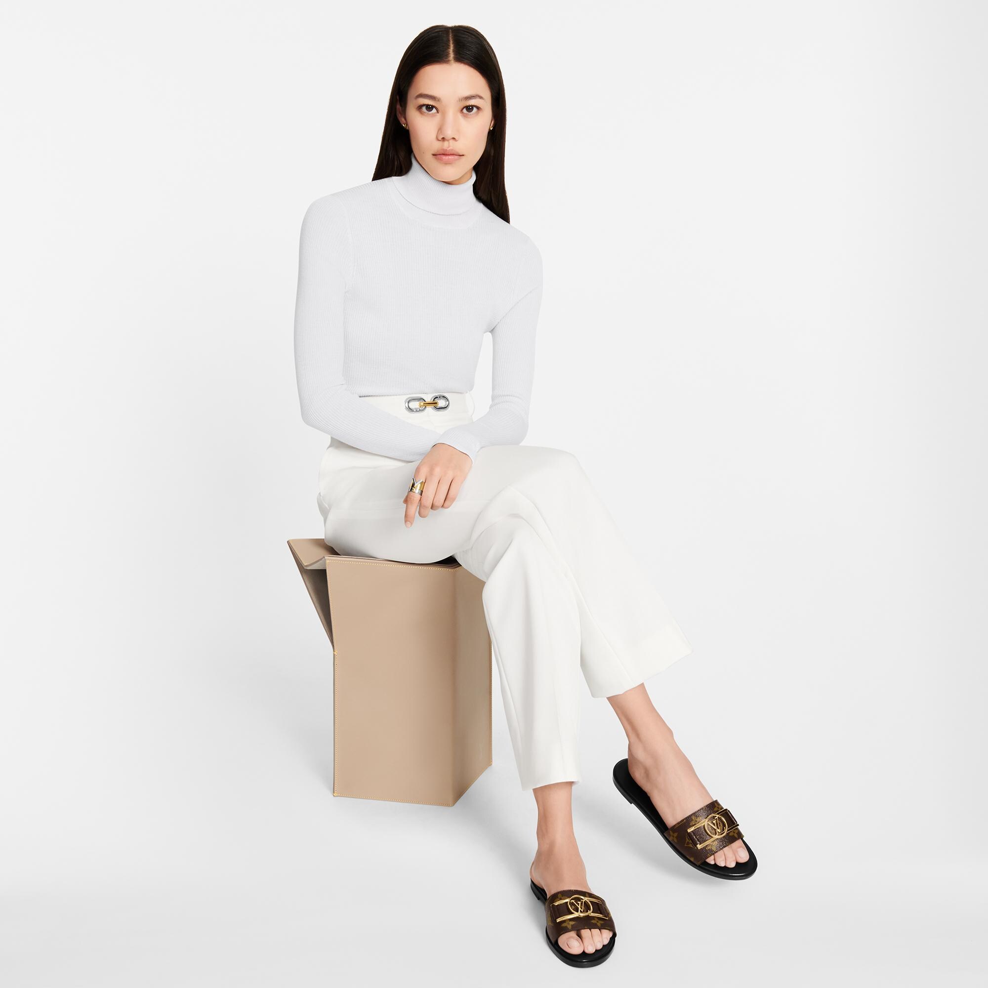Mule Lock It plano  Mujer Zapatos Mules | LOUIS VUITTON (Zoom de producto)