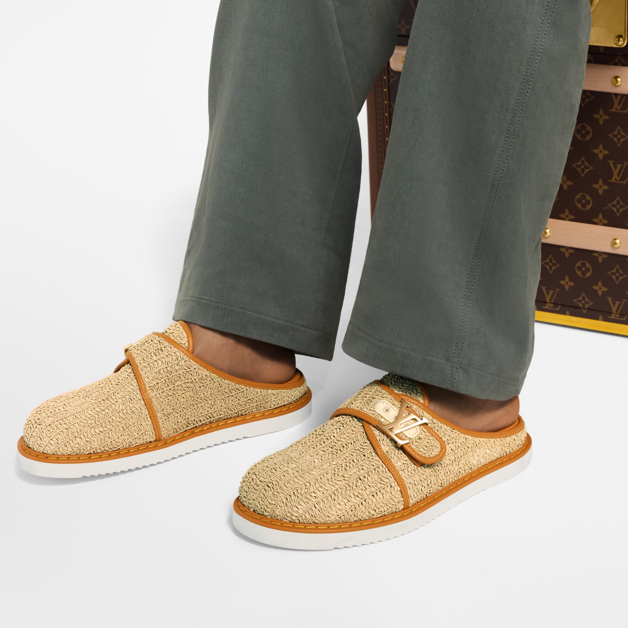 Mule LV Easy  Hombre Zapatos Sandalias | LOUIS VUITTON (Zoom de producto)