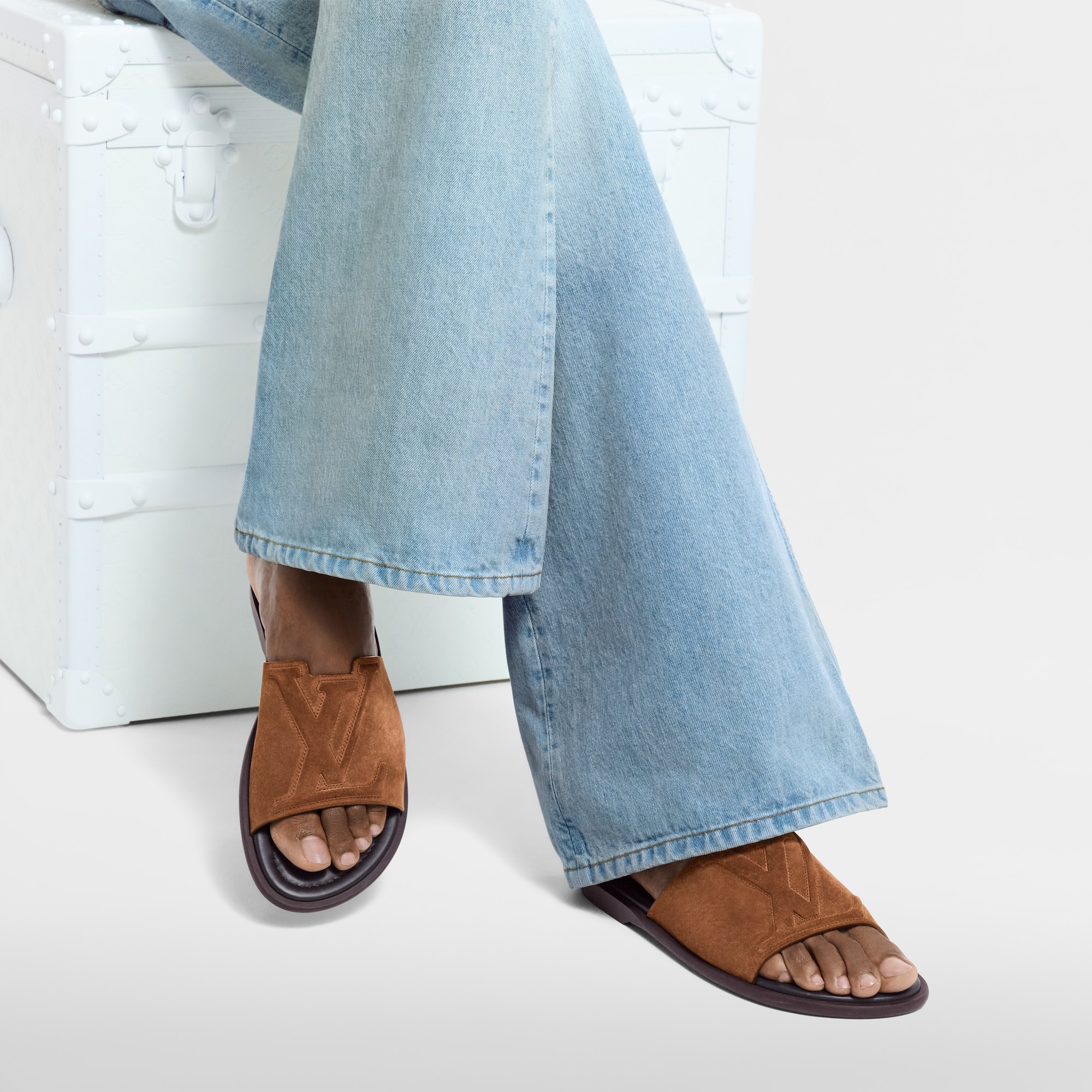 Mule LV Portofino  Hombre Zapatos Sandalias | LOUIS VUITTON (Zoom de producto)