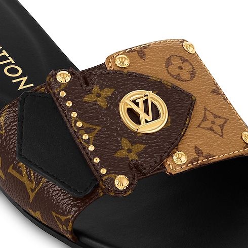 Mule plano LV Frame Mujer Zapatos Mules | LOUIS VUITTON (Zoom de producto)
