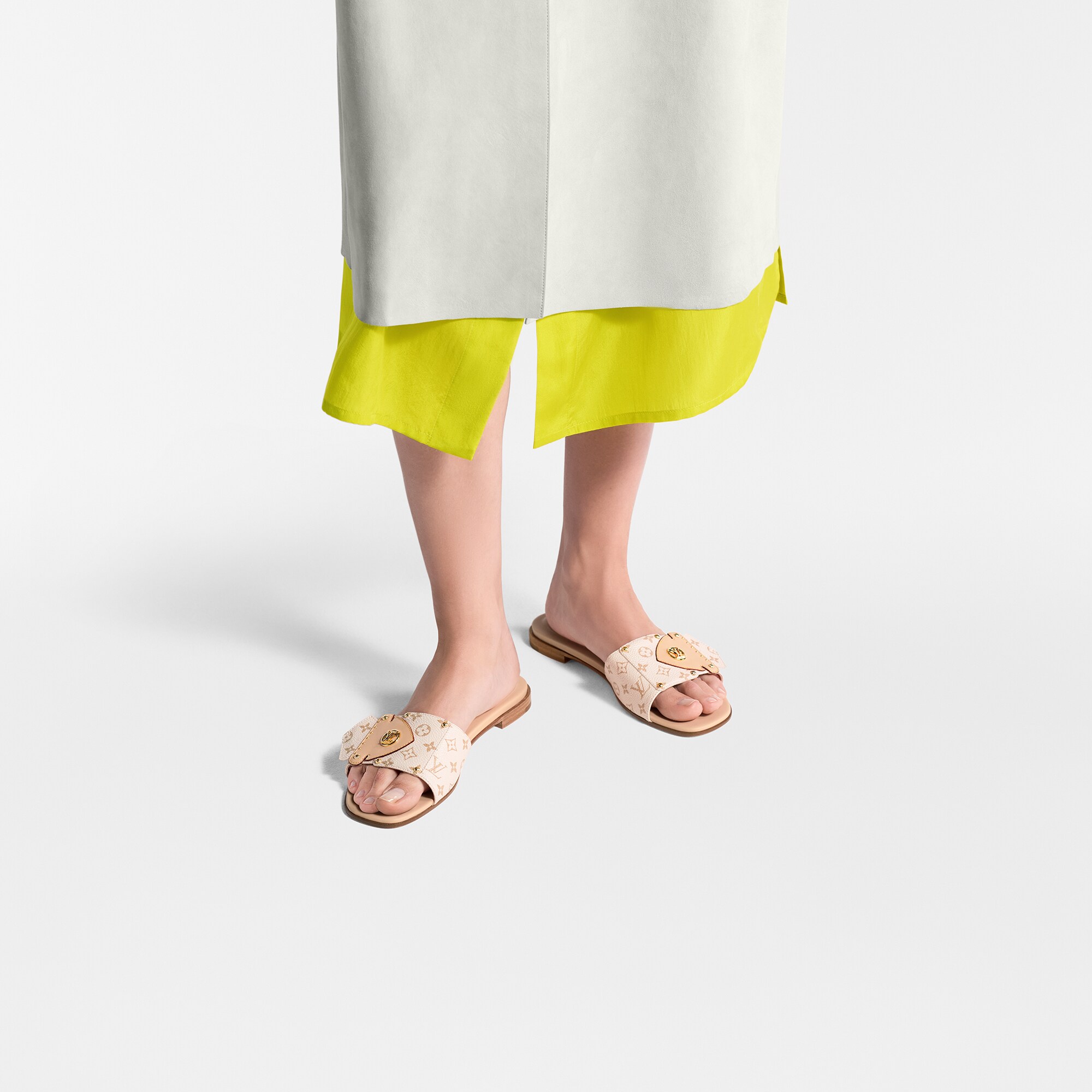 Mule plano LV Frame  Mujer Zapatos Mules | LOUIS VUITTON (Zoom de producto)