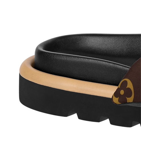 Mule plano Pool Pillow Comfort Mujer Zapatos Mules | LOUIS VUITTON (Zoom de producto)