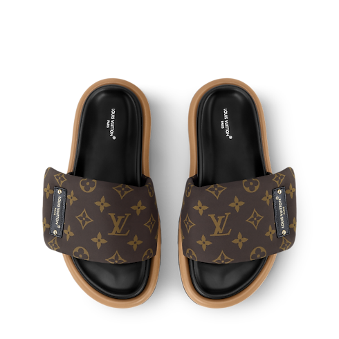 Mule plano Pool Pillow Comfort Mujer Zapatos Mules | LOUIS VUITTON (Zoom de producto)