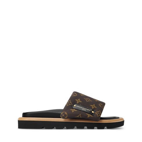 Mule plano Pool Pillow Comfort Mujer Zapatos Mules | LOUIS VUITTON (Zoom de producto)
