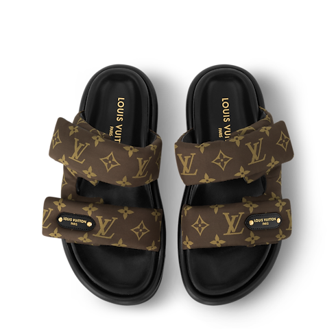 Mule plano Pool Pillow Comfort Mujer Zapatos Mules | LOUIS VUITTON (Zoom de producto)