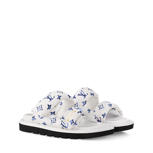 Mule Pool Pillow Comfort Mujer Zapatos Mules | LOUIS VUITTON (Zoom de producto)