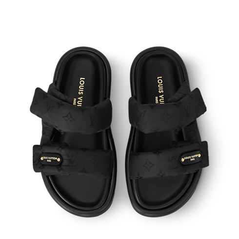 Mule Pool Pillow Comfort Mujer Zapatos Mules | LOUIS VUITTON (Zoom de producto)