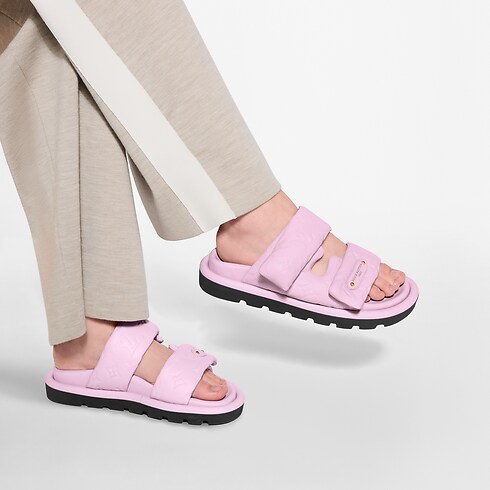 Mule Pool Pillow Comfort Mujer Zapatos Mules | LOUIS VUITTON (Zoom de producto)