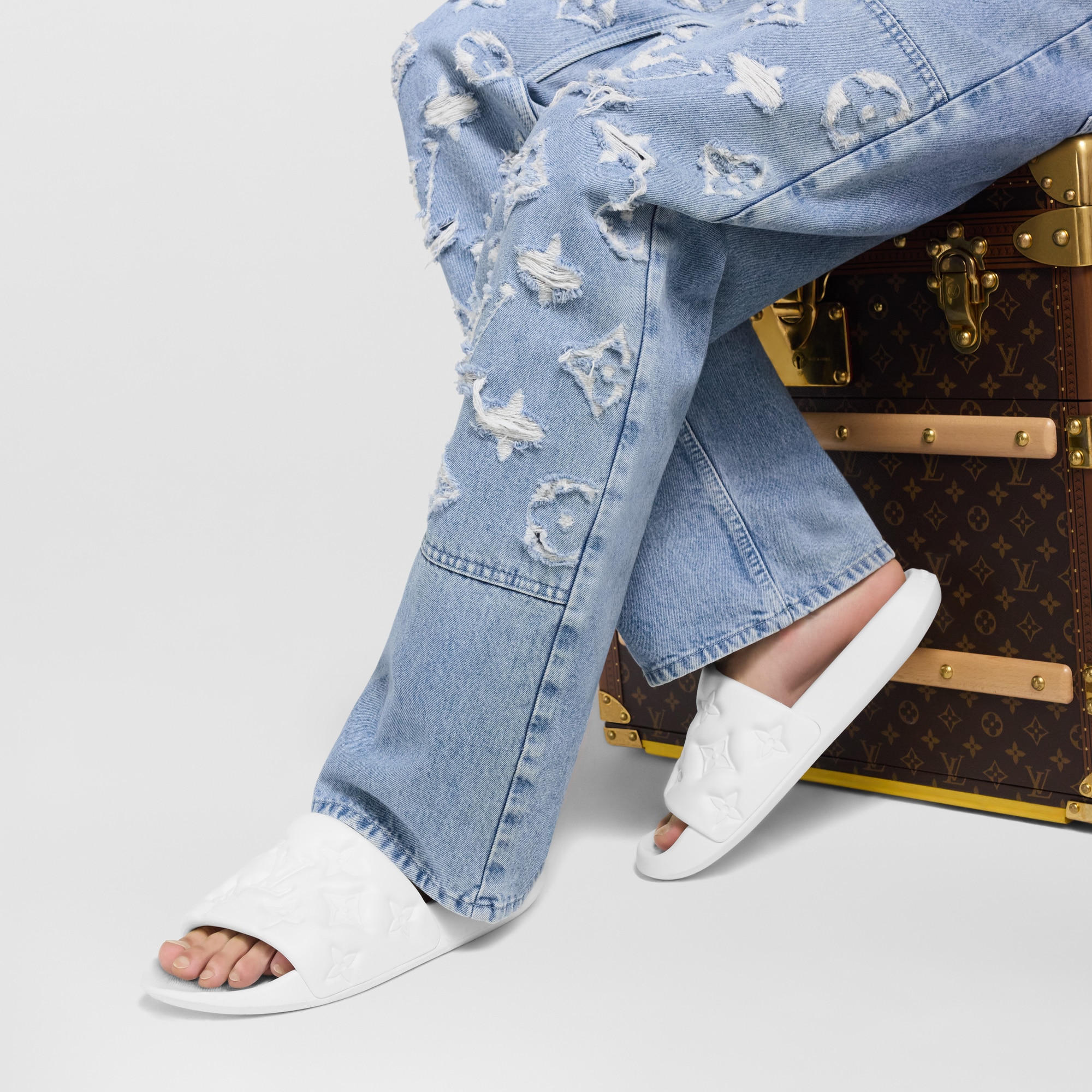 Mule Waterfront  Hombre Zapatos Sandalias | LOUIS VUITTON (Zoom de producto)