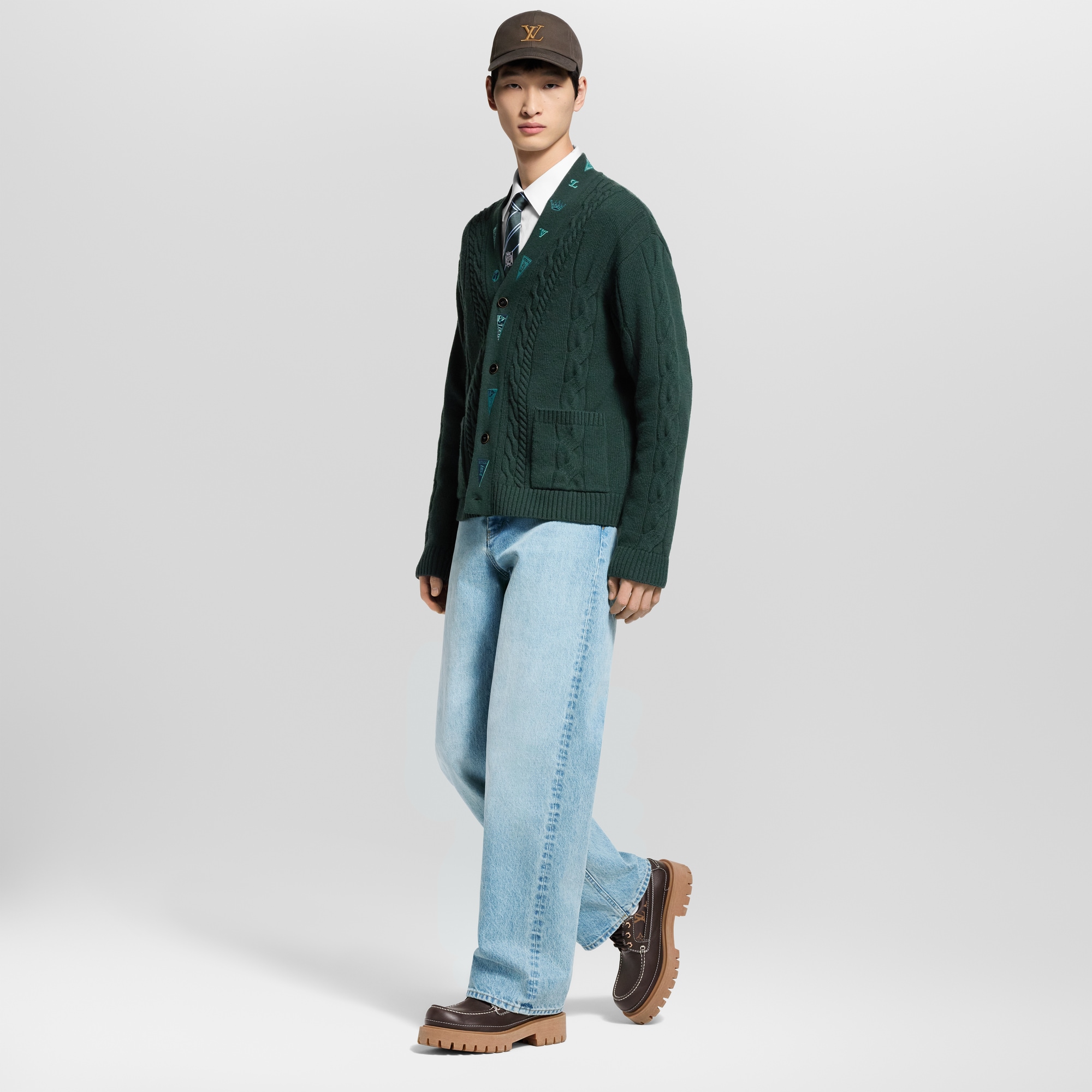 Náutico LV Remix  Hombre Zapatos Con Cordones y de Hebilla | LOUIS VUITTON (Zoom de producto)