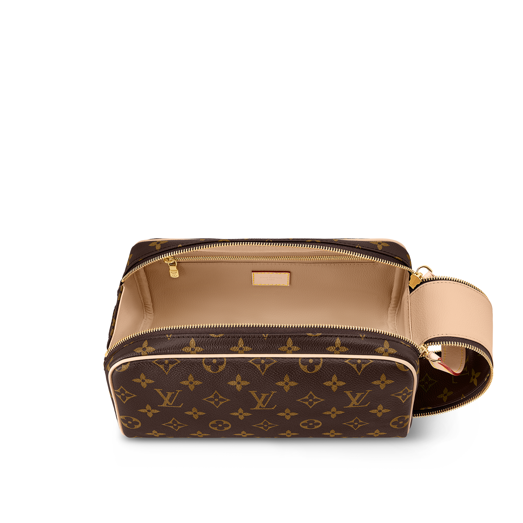 Neceser de aseo Dopp Kit Lona Monogram Regalos Regalos para bebés } | LOUIS VUITTON (Zoom de producto)