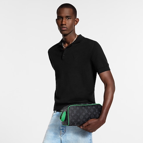 Neceser Dopp Kit Lona Monogram Eclipse Hombre Viaje Accesorios de viaje | LOUIS VUITTON (Zoom de producto)