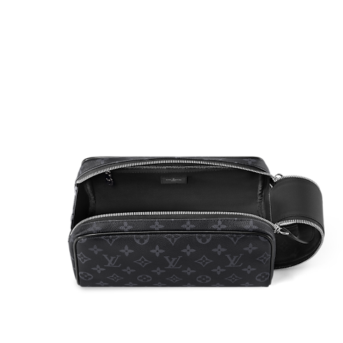 Neceser Dopp Kit Lona Monogram Eclipse Hombre Viaje Accesorios de viaje | LOUIS VUITTON (Zoom de producto)