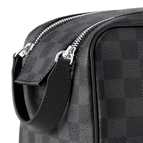Neceser Dopp Kit Toile Damier Graphite Hombre Viaje Todo el equipaje y accesorios | LOUIS VUITTON (Zoom de producto)